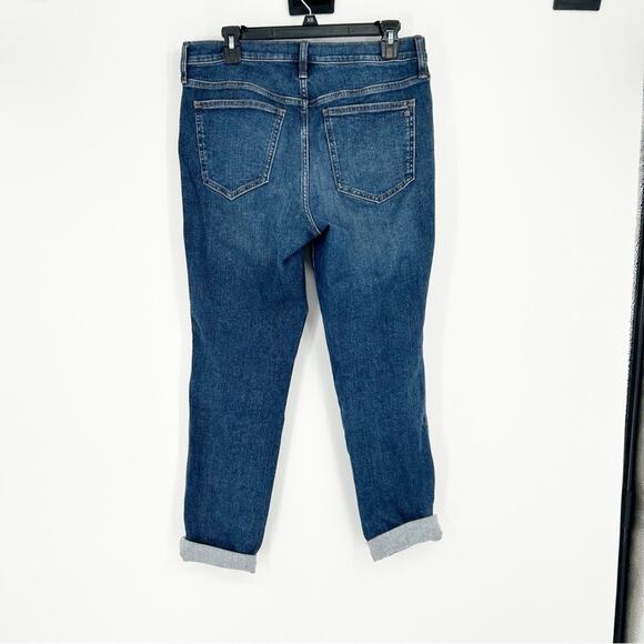 Madewell Mid-Rise Stovepipe Straight Ankle Denim Jeans Medium Wash Size 29 - Picture 2 of 6